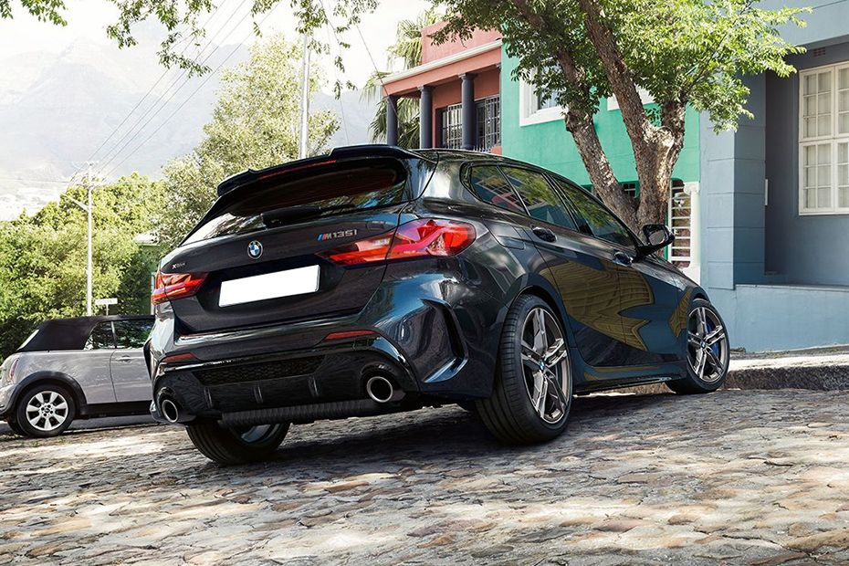 BMW 1 Series Back Side View BMW 1 Series Back Side View