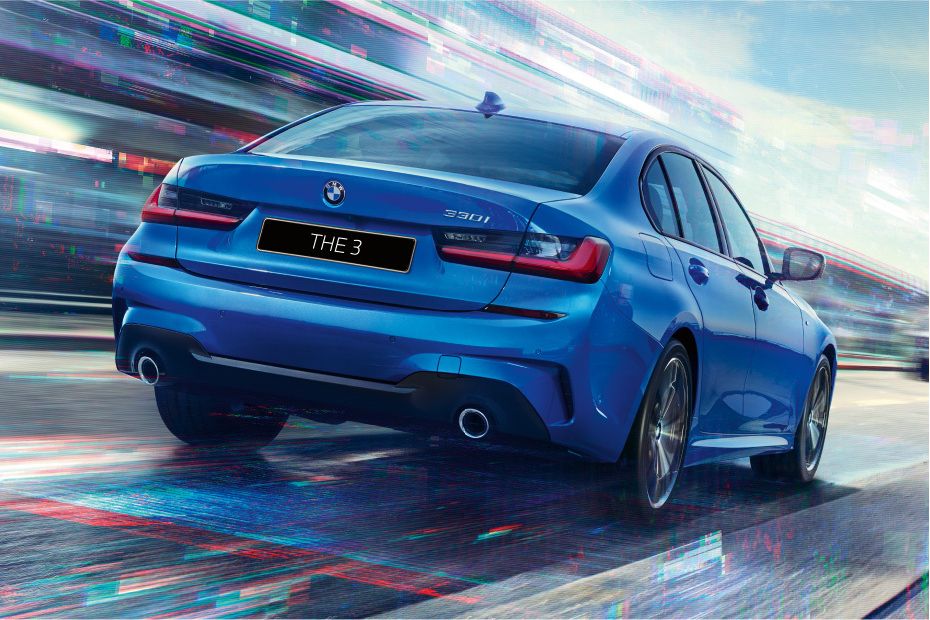 3 Series Sedan Rear angle view 3 Series Sedan Rear angle view