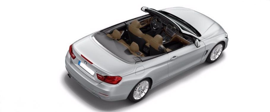 Top View of 4 Series Convertible