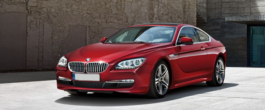 BMW 6 Series Coupe Front Angle High View