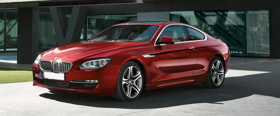 BMW 6 Series Coupe Front Side View
