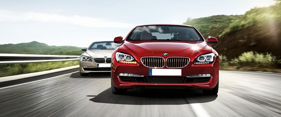 Full Front View of 6 Series Coupe