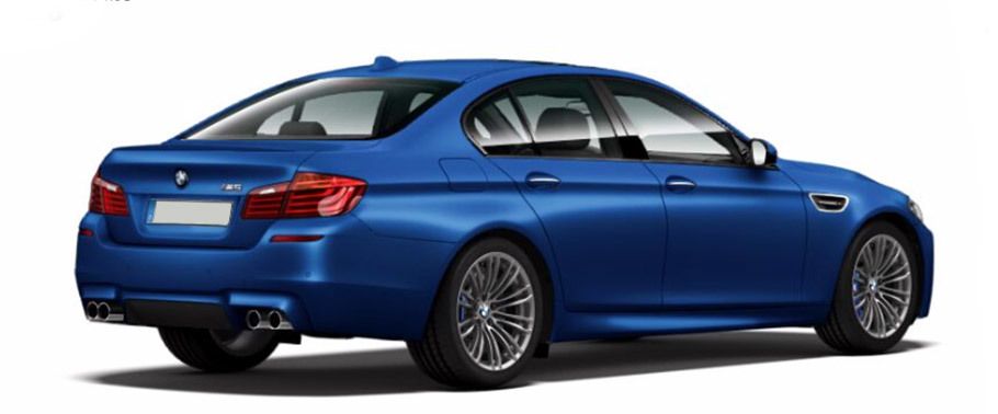 M5 (2014-2017) Rear angle view