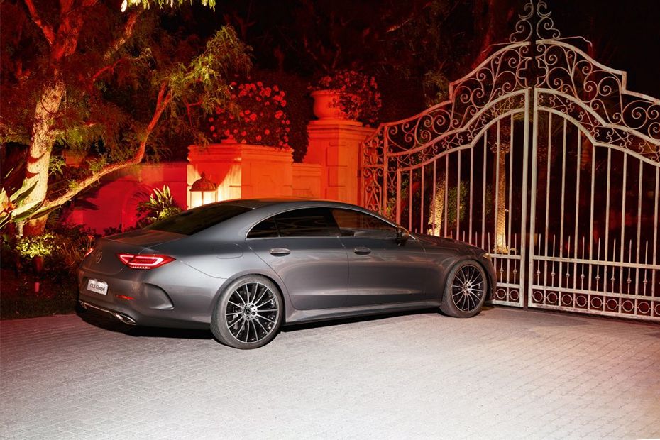 CLS-Class Coupe Rear angle view CLS-Class Coupe Rear angle view