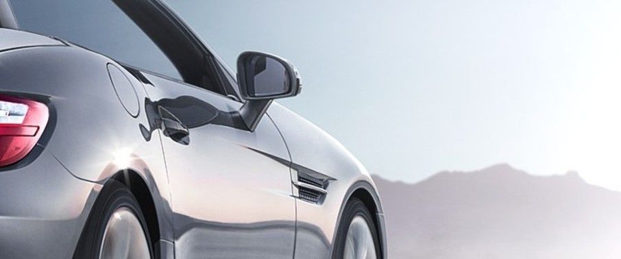 Mercedes Benz SLK-Class Drivers Side Mirror Rear Angle