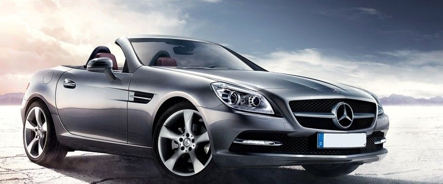 Mercedes Benz SLK-Class Front Cross Side View