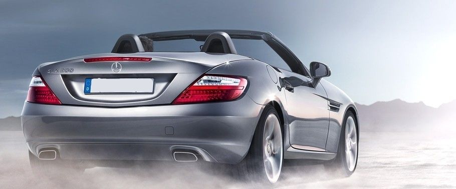 SLK-Class Rear angle view