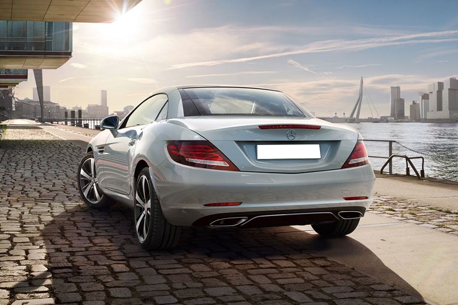 Rear Medium View of Mercedes Benz SLC-Class Rear Medium View of Mercedes Benz SLC-Class