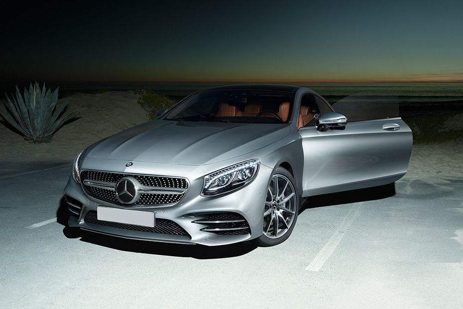 Mercedes Benz S-Class Coupe Front Angle High View