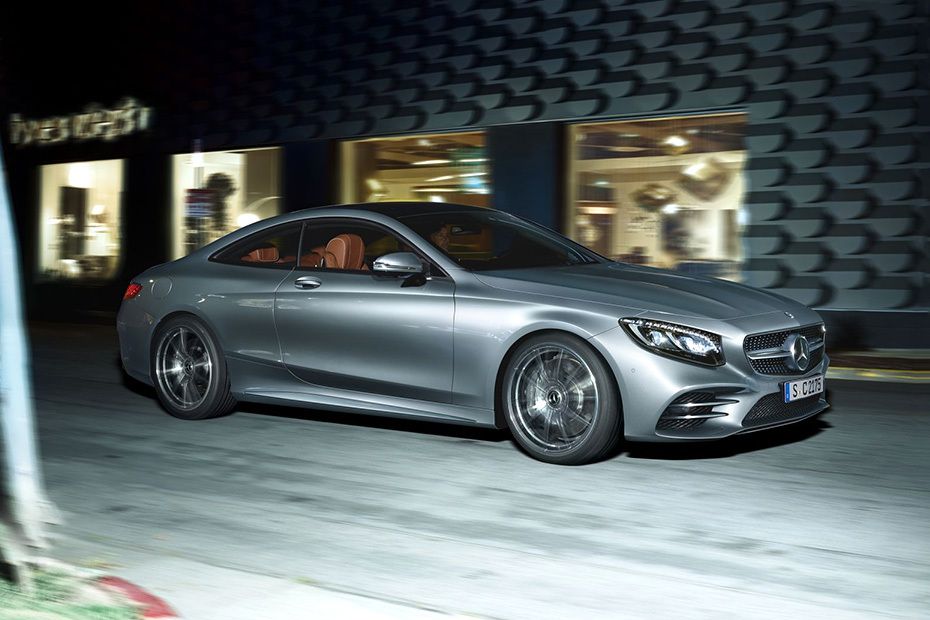 Mercedes Benz S-Class Coupe Front Cross Side View