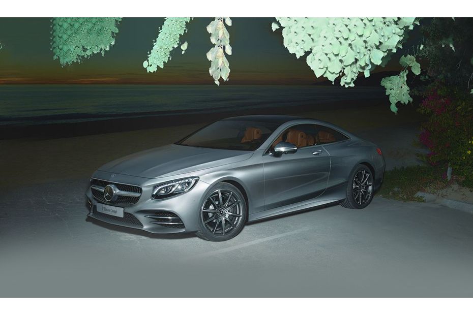 Mercedes Benz S-Class Coupe Front Side View