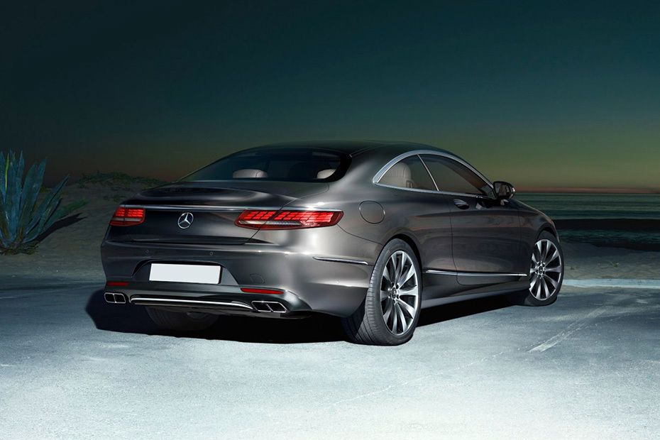 S-Class Coupe Rear angle view