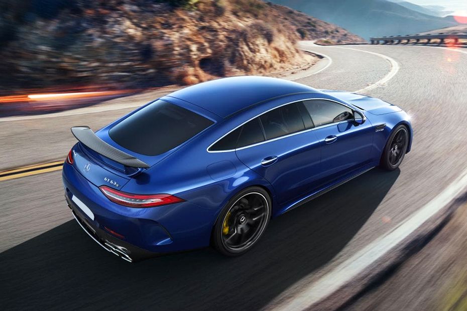 AMG GT 4 Door Rear Low Angle View