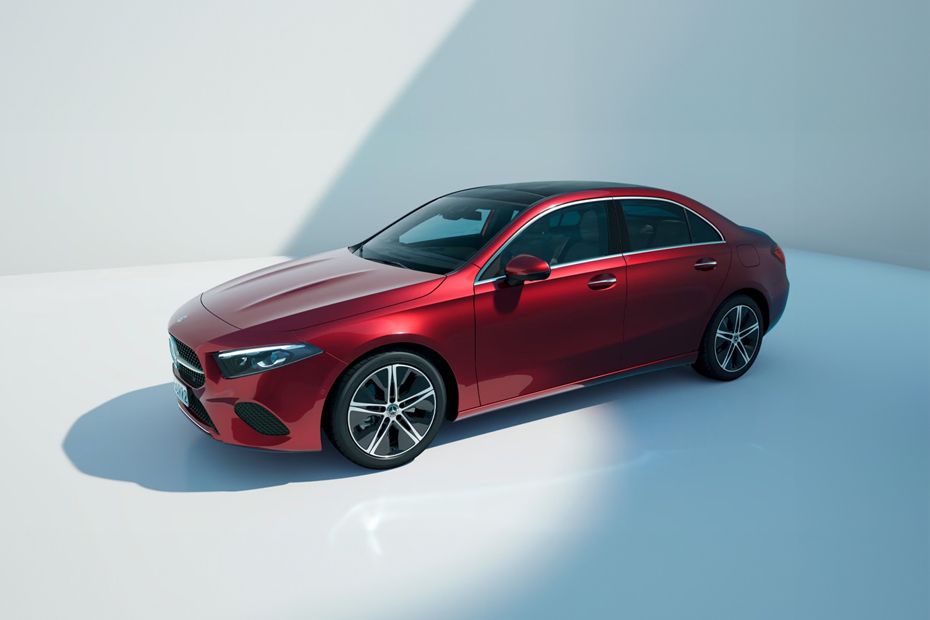 Mercedes Benz A-Class Sedan Front Side View Mercedes Benz A-Class Sedan Front Side View