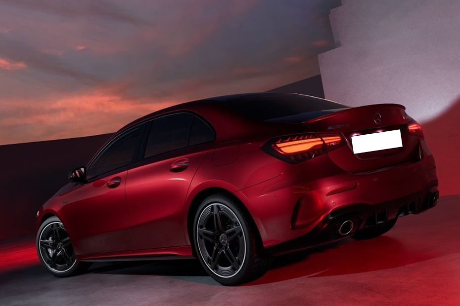 A-Class Sedan Rear angle view A-Class Sedan Rear angle view