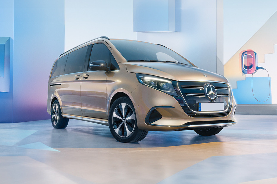 Mercedes Benz EQV Front Cross Side View