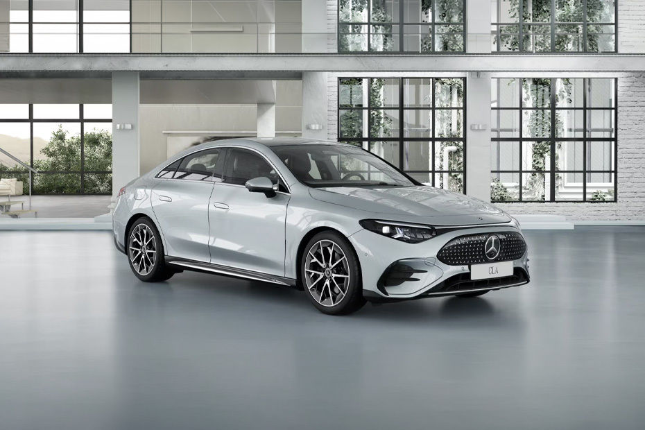 Mercedes Benz CLA Electric Front Cross Side View