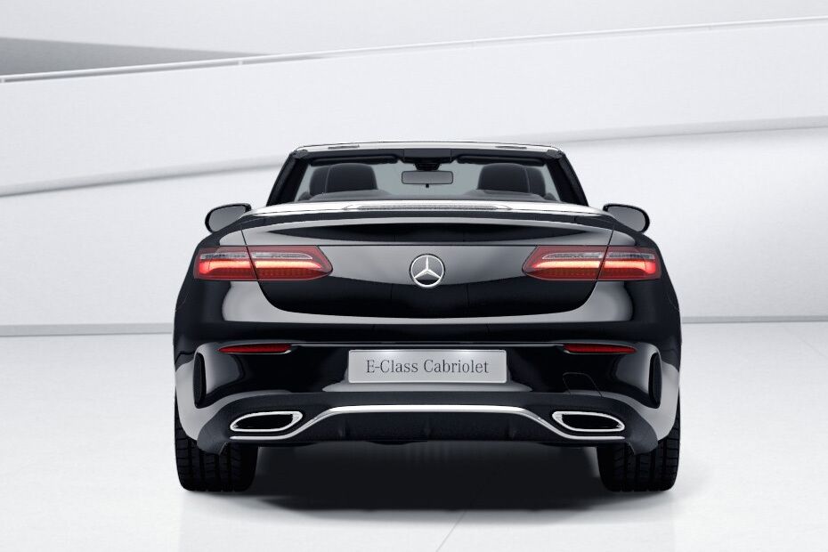 Full Rear View of Mercedes Benz E-Class Cabriolet