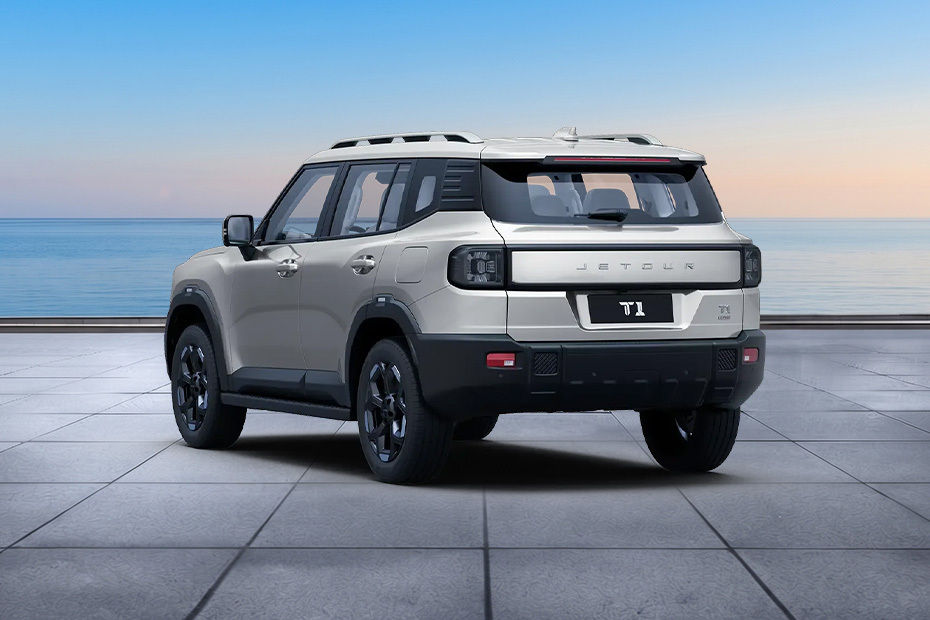 Rear Cross Side View of Jetour T1