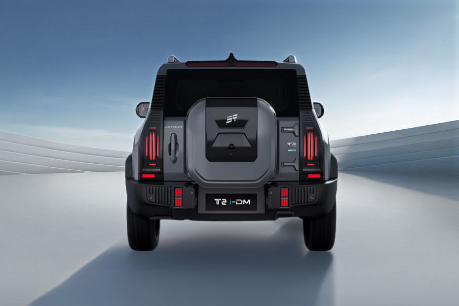 Full Rear View of Jetour T2 i-DM