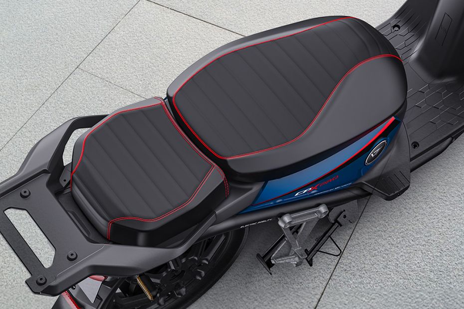 VMOTO CPX Pro Rider Seat View