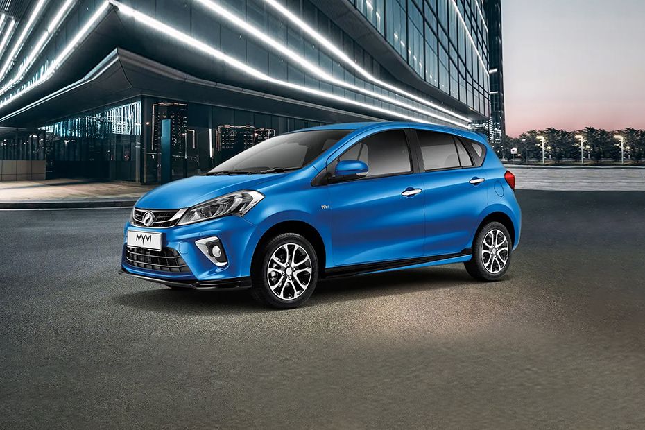 Myvi Front angle low view Myvi Front angle low view