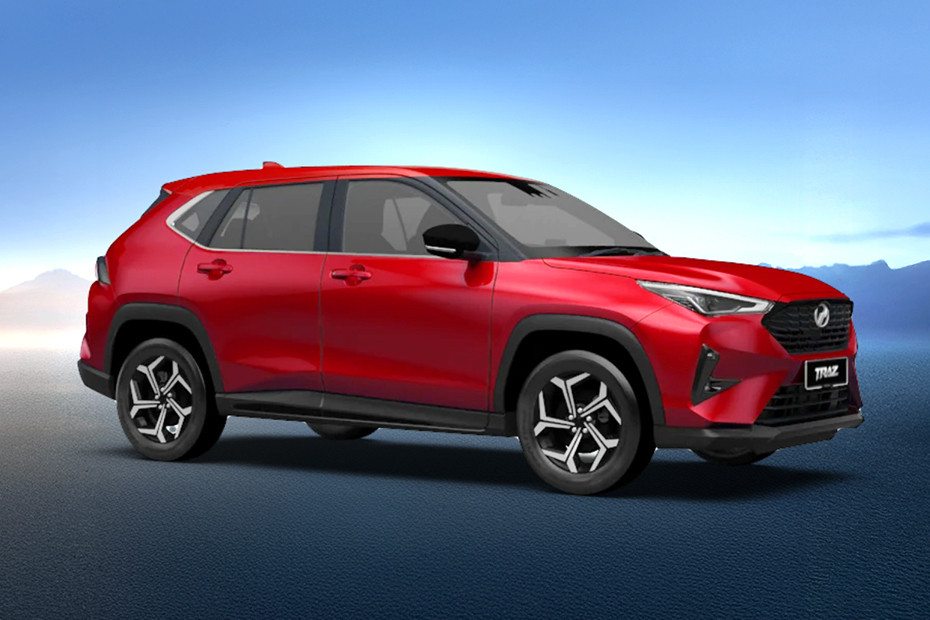 Perodua Traz Front Cross Side View