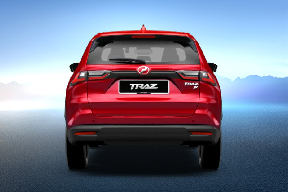 Full Rear View of Perodua Traz