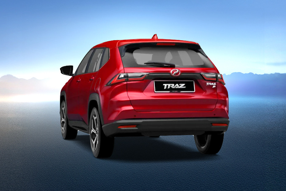 Rear Medium View of Perodua Traz