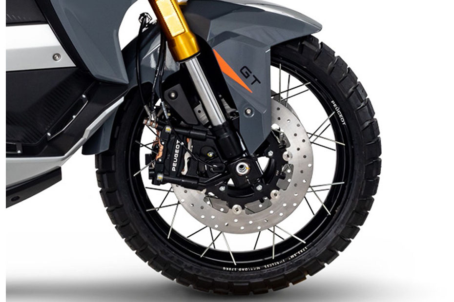 Peugeot XP400 GT Front Tyre View