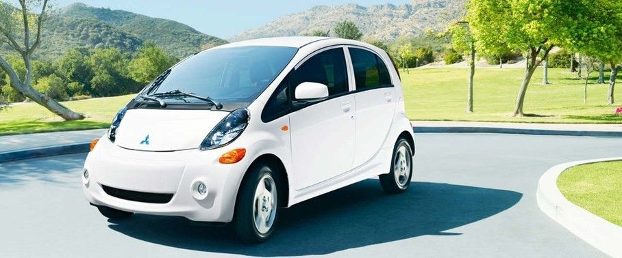 Mitsubishi iMiEV Front Angle High View