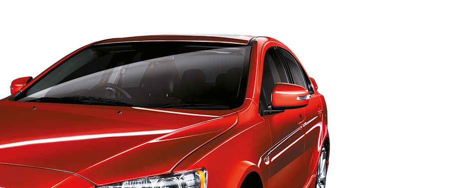 Mitsubishi Lancer Drivers Side Mirror Front Angle