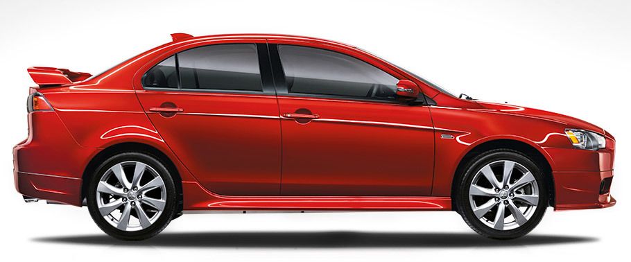 Mitsubishi Lancer Drivers Sideview