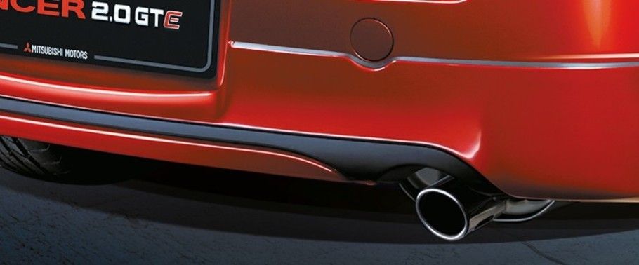 Exhaust Pipe of Mitsubishi Lancer