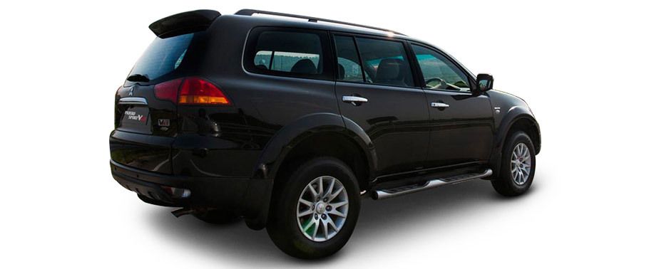 Pajero Sport Rear angle view Pajero Sport Rear angle view
