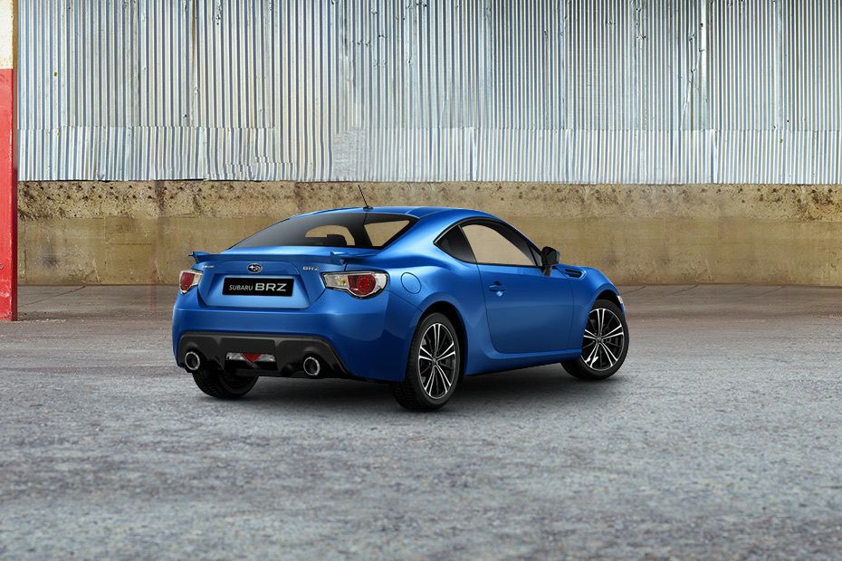 BRZ Rear angle view BRZ Rear angle view
