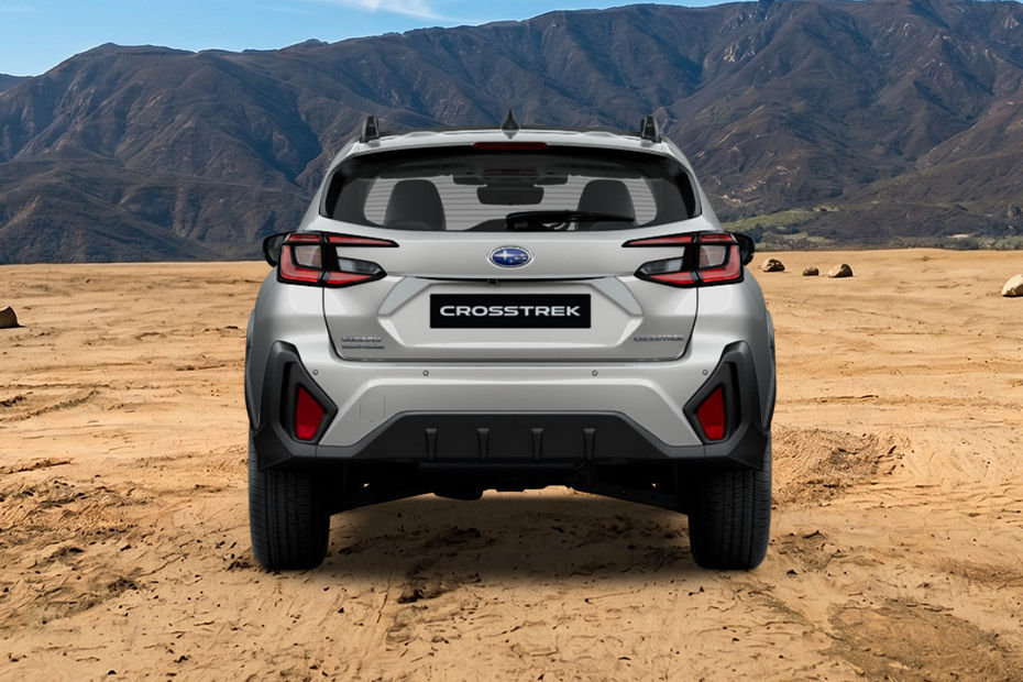 Full Rear View of Subaru Crosstrek Full Rear View of Subaru Crosstrek