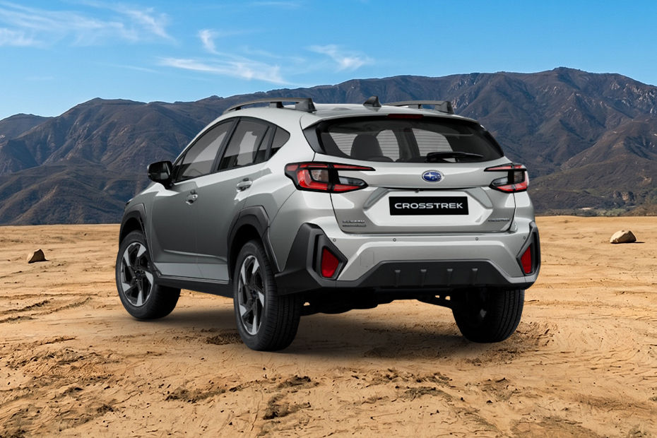Rear Medium View of Subaru Crosstrek Rear Medium View of Subaru Crosstrek