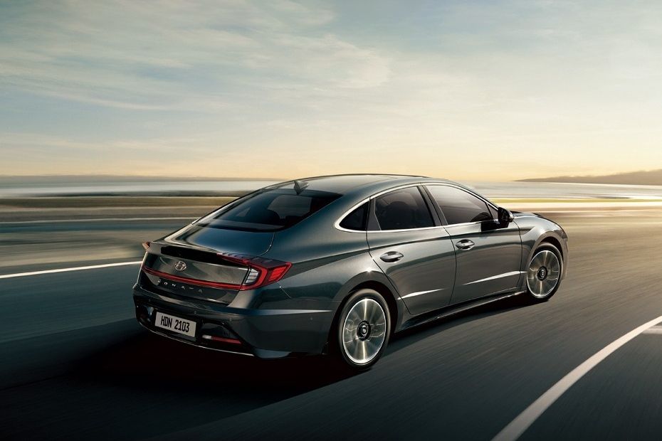 Sonata Rear angle view Sonata Rear angle view