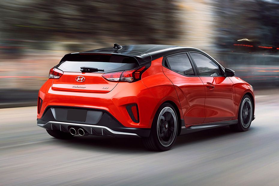 Veloster 2019 Rear angle view