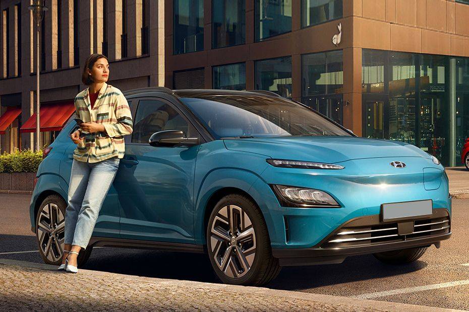 Hyundai Kona Electric Front Medium View Hyundai Kona Electric Front Medium View