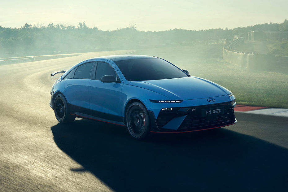 Hyundai Ioniq 6 N Front Cross Side View Hyundai Ioniq 6 N Front Cross Side View