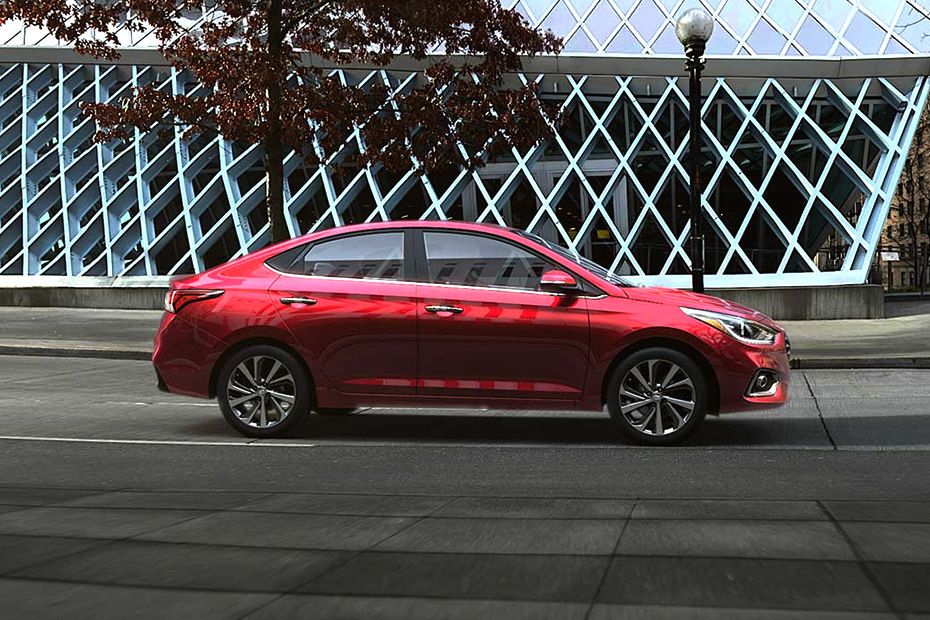 Hyundai Accent Drivers Sideview