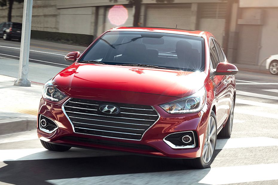 Accent Tilted Front View