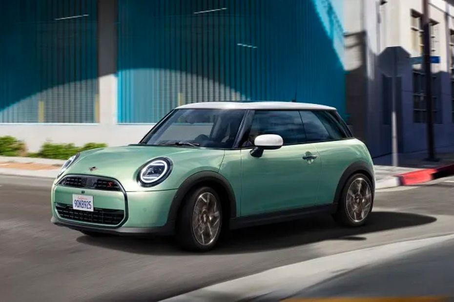 MINI 3 Door Front Side View