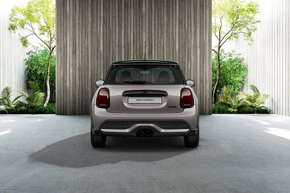 Full Rear View of MINI 3 Door Full Rear View of MINI 3 Door