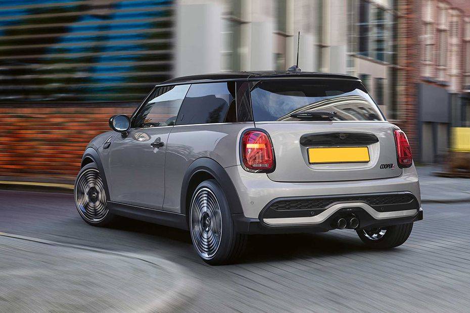 Rear Cross Side View of MINI 3 Door Rear Cross Side View of MINI 3 Door