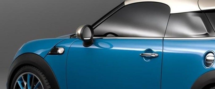 MINI Coupe Drivers Side Mirror Rear Angle