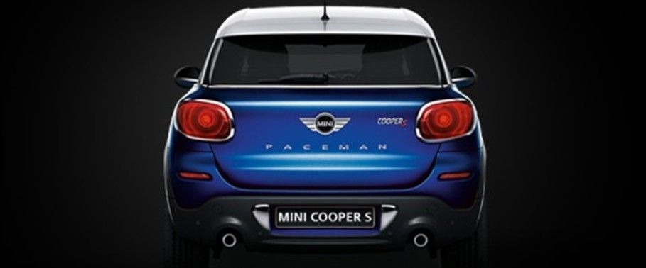 Full Rear View of MINI Paceman