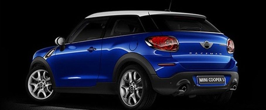 Rear Cross Side View of MINI Paceman